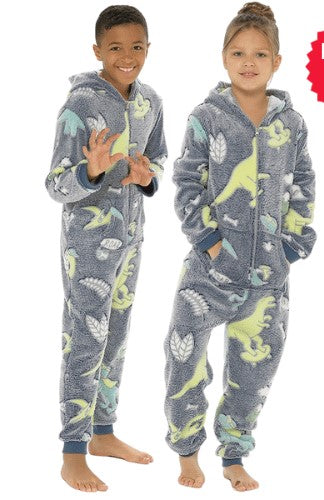 Kids Glow In The Dark Onesie