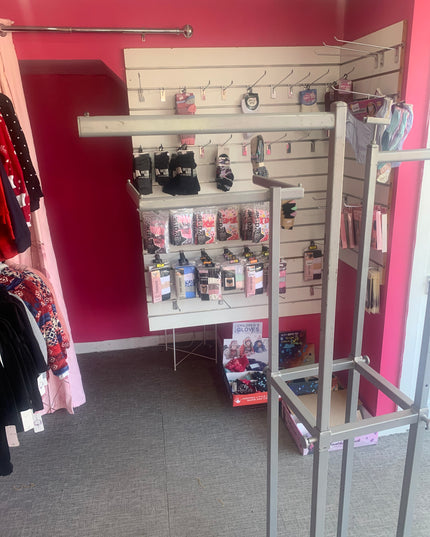 Four Arm Dress Clothes Rails 3