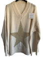 Star Motif Knitted Jumper