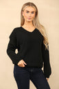 Plain Knitted Jumper