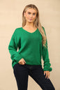 Plain Knitted Jumper